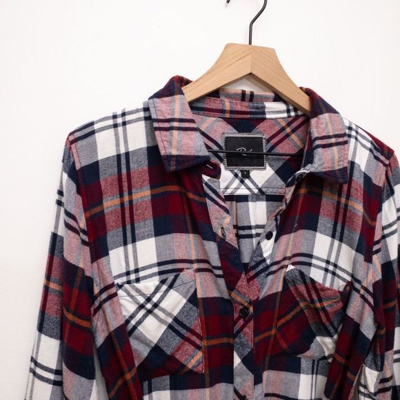 Rails Nadine Plaid Shirt Dress Size Large - Picture 5 of 8